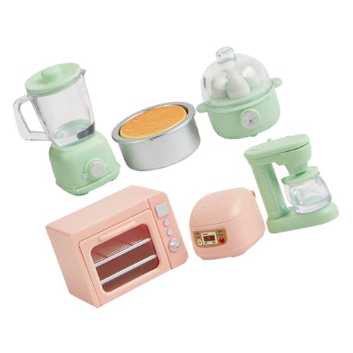 KOMBIUDA 1 Satz Mini-küchenmodell Für Puppenhaus Miniatur-küchendekoration Möbel Spielzeug Zubehör KOMBIUDA 1 Satz Mini-küchenmodell Für Puppenhaus Miniatur-küchendekoration Möbel Spielzeug Zubehör von KOMBIUDA