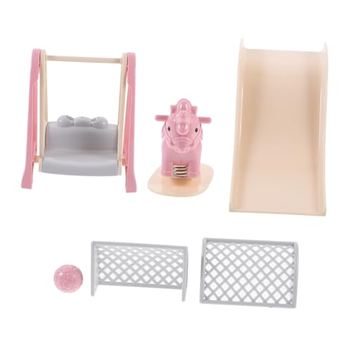 KOMBIUDA 1 Satz Puppenhausdekoration für kinderspielzeug Wobble Kid Toys Swish Zubehör für Puppenhäuser Mini-Fußballtor Mini- Minischaukel Plastik KOMBIUDA 1 Satz Puppenhausdekoration für kinderspielzeug Wobble Kid Toys Swish Zubehör für Puppenhäuser Mini-Fußballtor Mini- Minischaukel Plastik von KOMBIUDA