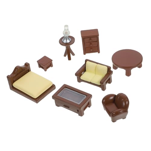 KOMBIUDA 1 Satz Puppenhausmöbel Miniaturvorräte Puppenhaus-Puppenmöbel Mini Möbel kleine Raumdekoration Mini-Hausverzierung Miniaturornament Miniaturmöbel Spielzeugzimmerdekoration Harz von KOMBIUDA