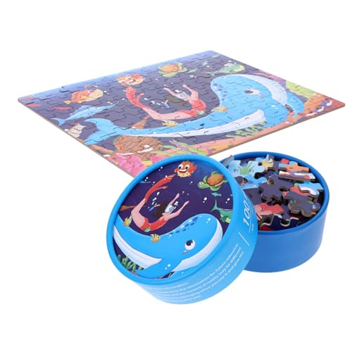 KOMBIUDA 1 Satz Rätsel Kinderrätsel Im Alter Von 3–9 Jahren Bodenpuzzle Für Im Alter Von 3–9 Jahren Katzenrätsel Kleinkind-Puzzle Puzzle Kleinkind Papier von KOMBIUDA