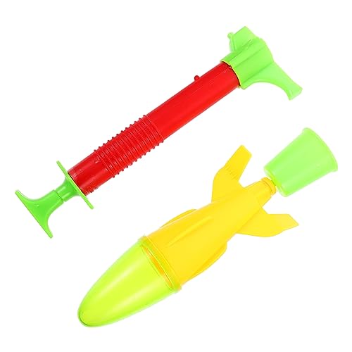 KOMBIUDA Raketenspielzeug Für Draußen Handpumpe Shooter Outdoor Spielzeug Garten Kinderspielzeug Für Partys Eltern-Kind-interaktionsspielzeug von KOMBIUDA