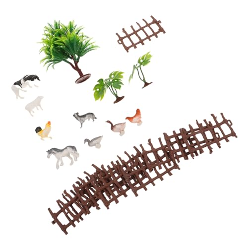 KOMBIUDA 1 Satz Realistic Farm Scene Model mit Miniatur Figuren und Zubehör für Kreative Spielmöglichkeiten für Puppenhaus und Langzeitdekoration Teilig KOMBIUDA 1 Satz Realistic Farm Scene Model mit Miniatur Figuren und Zubehör für Kreative Spielmöglichkeiten für Puppenhaus und Langzeitdekoration Teilig von KOMBIUDA