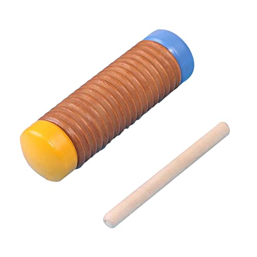 KOMBIUDA Holz Percussion Musikspielzeug Für Kinder Freizeit Röhreninstrument Mit Regen-Sound-Design Sorgfältig Verarbeitet Und Langlebig von KOMBIUDA