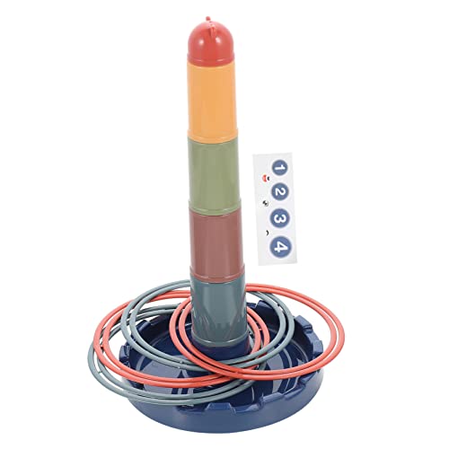 KOMBIUDA 1 Satz Ring interaktives kinderspiele wurfspiel für Kid Toys Amusement Kleinkinder Ringe Kinderspielzeug stapeln Plastik KOMBIUDA 1 Satz Ring interaktives kinderspiele wurfspiel für Kid Toys Amusement Kleinkinder Ringe Kinderspielzeug stapeln Plastik von KOMBIUDA