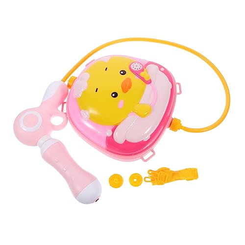 KOMBIUDA 1 Satz Rucksack Wasserpistole Mini-Wasser Strandspielzeug Wasserspritzer Kleines Wasser Wasserspiel Wasserschaum Badespielzeug Wasser Outdoor-Wasser-Shooter Rosa Plastik KOMBIUDA 1 Satz Rucksack Wasserpistole Mini-Wasser Strandspielzeug Wasserspritzer Kleines Wasser Wasserspiel Wasserschaum Badespielzeug Wasser Outdoor-Wasser-Shooter Rosa Plastik von KOMBIUDA