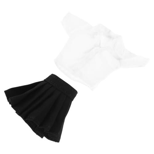 KOMBIUDA 1 Satz Puppenbekleidung Schulmädchen-Outfit Mit Plissiertem Minirock Und Puppenhemd Zum Anziehen Von Spielzeug Und Plüschtierkleidung KOMBIUDA 1 Satz Puppenbekleidung Schulmädchen-Outfit Mit Plissiertem Minirock Und Puppenhemd Zum Anziehen Von Spielzeug Und Plüschtierkleidung von KOMBIUDA