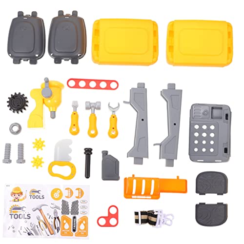 KOMBIUDA 1 Satz Simuliertes Medizinisches Hausrequisite Pädagogisches Simulationsingenieur Arbeiter Kognitives Yellow Plastik von KOMBIUDA