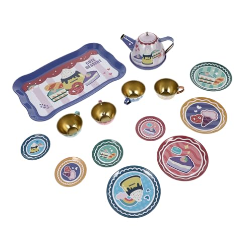 KOMBIUDA 1 Satz Simuliertes Teeset für Kinderküche Waschbecken Freunde küchenspielzeug für Kitchen Toys for Simulation Teetasse Weißblech Rosa KOMBIUDA 1 Satz Simuliertes Teeset für Kinderküche Waschbecken Freunde küchenspielzeug für Kitchen Toys for Simulation Teetasse Weißblech Rosa von KOMBIUDA