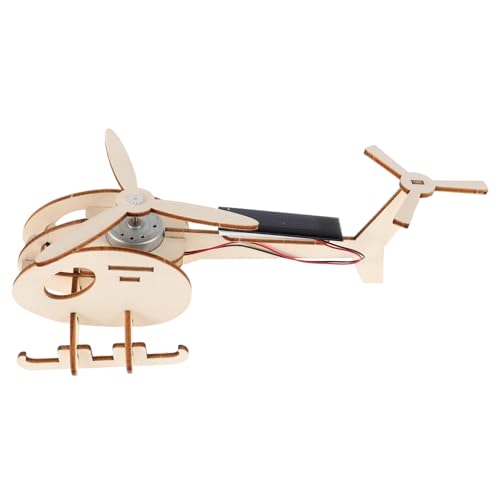 KOMBIUDA 1 Satz Solarbetriebener Holz Hubschrauber Bausatz für DIY Flugzeug Wissenschaft und Kreativität Umweltfreundliches Lernspielzeug für Outdoor Aktivitäten und Bildung KOMBIUDA 1 Satz Solarbetriebener Holz Hubschrauber Bausatz für DIY Flugzeug Wissenschaft und Kreativität Umweltfreundliches Lernspielzeug für Outdoor Aktivitäten und Bildung von KOMBIUDA