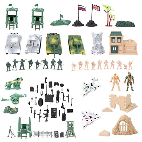 KOMBIUDA 1 Satz Soldaten Modell Anzug Figur Armee Waffenmodell Statuenspielzeug Roboter Marine kinderspielzeug Soldatenmodell Soldat selber Machen Plastik von KOMBIUDA