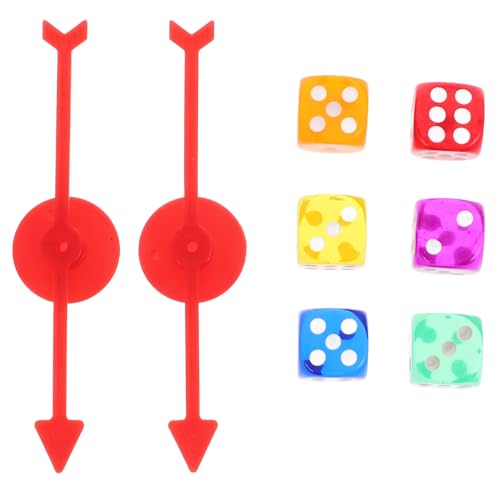 KOMBIUDA 1 Satz Spielradzeiger Party für unterhaltungsspiele Brettspiel Zubehör Spielbrettzubehör Mehrzweck-Zubehör Brettspiel Pfeile Brettspiele selber Machen Abs von KOMBIUDA