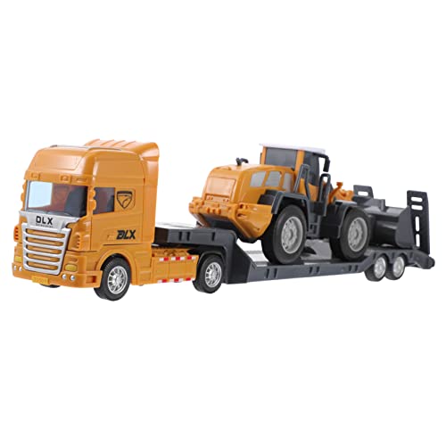KOMBIUDA 1 Satz Spielzeugauto für kinderspielzeug puppenwagen Fahrzeuge Baufahrzeug Bauwagen Simulationstechnische Fahrzeuge Bagger-LKW Plastik Blue von KOMBIUDA