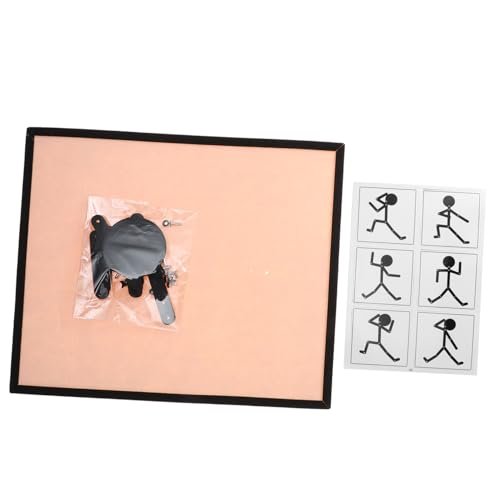 KOMBIUDA 1 Satz Sportfigur interaktives für für Vorschulkinder Toy for The Teachers Lernspielzeug für Feinmotorikspielzeug aus Stoff Tuch Black KOMBIUDA 1 Satz Sportfigur interaktives für für Vorschulkinder Toy for The Teachers Lernspielzeug für Feinmotorikspielzeug aus Stoff Tuch Black von KOMBIUDA