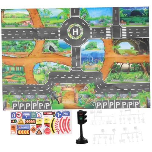 KOMBIUDA Spielzeug-verkehrszeichen-Set Miniatur-verkehrsschilder Lernspielzeug Für Kinder Outdoor-Spielzeug Mit Auffälligen Farben Leicht Und Tragbar KOMBIUDA Spielzeug-verkehrszeichen-Set Miniatur-verkehrsschilder Lernspielzeug Für Kinder Outdoor-Spielzeug Mit Auffälligen Farben Leicht Und Tragbar von KOMBIUDA