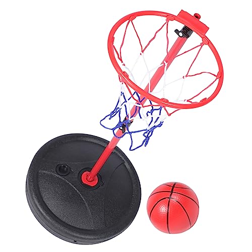 KOMBIUDA 1 Satz Wasserbasketballkorb Ballgrubenkugeln Schlag Spiele Schwimmender Basketballkorb Pool Basketball Set Basketballkorb-Set für den Poolbereich Pool-Basketball Eisen von KOMBIUDA