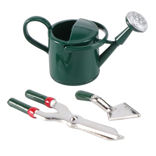 KOMBIUDA Mini-gartenwerkzeug-Set 1/12 Modell Legierungsmaterial Dekoration Für Heim Und Garten Grün KOMBIUDA Mini-gartenwerkzeug-Set 1/12 Modell Legierungsmaterial Dekoration Für Heim Und Garten Grün von KOMBIUDA