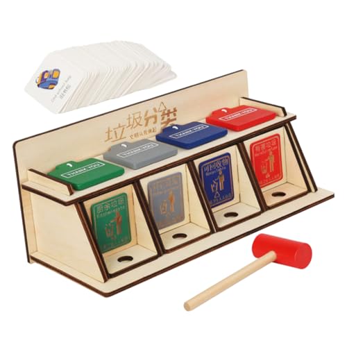 KOMBIUDA 1 Satz Zum Sortieren Von Müll Müllsortierspielzeug Für Spiel Zum Sortieren Von Müll Müllsortierkarten Holz KOMBIUDA 1 Satz Zum Sortieren Von Müll Müllsortierspielzeug Für Spiel Zum Sortieren Von Müll Müllsortierkarten Holz von KOMBIUDA