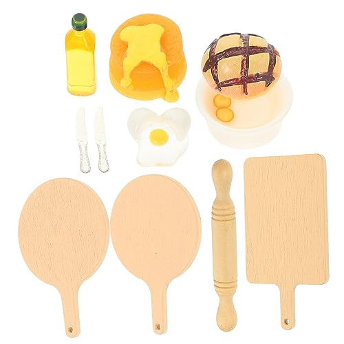 KOMBIUDA Miniatur-lebensmittelmodell Künstliches Essen Küchengeschirr Requisite Miniatur-küchenzubehör Für Mini-hausküche KOMBIUDA Miniatur-lebensmittelmodell Künstliches Essen Küchengeschirr Requisite Miniatur-küchenzubehör Für Mini-hausküche von KOMBIUDA