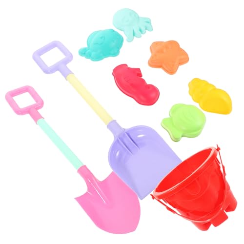 KOMBIUDA Pädagogisches Kinder-strandmodell-Set 9-teilig Sandspielzeug Eimer Zum Spielen Zufällige Farbe KOMBIUDA Pädagogisches Kinder-strandmodell-Set 9-teilig Sandspielzeug Eimer Zum Spielen Zufällige Farbe von KOMBIUDA
