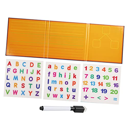 KOMBIUDA 1 Set Alphabet Puzzlebuch Magnetische Puzzles Kinderspielzeug Puzzles Für Kleinkinder Kinderpuzzles Kleinkindpuzzles Kinderpuzzles Kinderpuzzles Puzzlebuch Für von KOMBIUDA