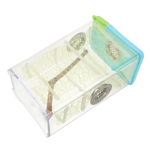 KOMBIUDA 1 Set-Box Brutkasten Für Stabheuschrecken Hängende Aufbewahrung Für Aquarien Cricket-Container Eidechsenbecken Schneckenfalle Tierpfleger Ameisen Formicarien Transparent Hölzern von KOMBIUDA