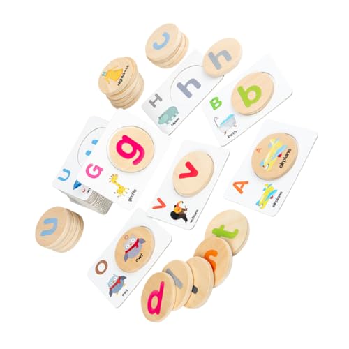 KOMBIUDA 1 Set Buchstabenpaarungs Puzzlespielzeug Für Frühes Lernspielzeug Buchstaben Zuordnungsspielzeug Kinderspielzeug Kindergarten Frühes Lernspielzeug Interaktives KOMBIUDA 1 Set Buchstabenpaarungs Puzzlespielzeug Für Frühes Lernspielzeug Buchstaben Zuordnungsspielzeug Kinderspielzeug Kindergarten Frühes Lernspielzeug Interaktives von KOMBIUDA