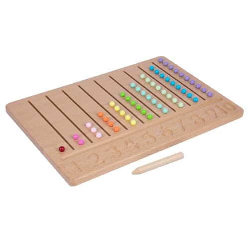 KOMBIUDA 1 Set Digitales Tracking Board Für Kleinkinder Kinderspielzeug Sportspielzeug Zahlenzählbrett Zahlen Erkennungsspielzeug Lernspielzeug Zahlenperlen Anlehnspielzeug Aus von KOMBIUDA