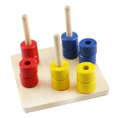 KOMBIUDA 1 Set Dreifarbiger Vertikaler Kragen Kinderspielzeug Stapelspielzeug Kreatives Stapelspielzeug Intelligenzspielzeug Babyspielzeug Lehrmittel Ringspielzeug Bildungsspielzeug Aus KOMBIUDA 1 Set Dreifarbiger Vertikaler Kragen Kinderspielzeug Stapelspielzeug Kreatives Stapelspielzeug Intelligenzspielzeug Babyspielzeug Lehrmittel Ringspielzeug Bildungsspielzeug Aus von KOMBIUDA