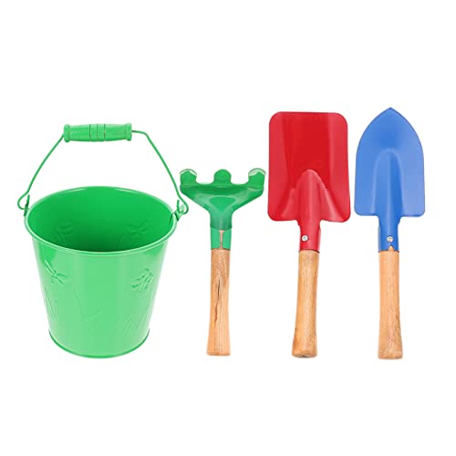 KOMBIUDA 1 Set Gartenschaufel Kleiner Gartenrechen Für Sandstrandspielzeug Kindersand Kleine Gartenhandwerkzeuge Kleinkindwerkzeuge Kleinkind Outdoor Mini Gartenwerkzeuge von KOMBIUDA