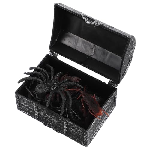 KOMBIUDA 1 Set Halloween Schatzkiste Requisiten Schreckliche Rattenfiguren Halloween Party Requisiten Gruselige Figuren Künstliche Gruselige Tiere Gruselige Modelle Halloween KOMBIUDA 1 Set Halloween Schatzkiste Requisiten Schreckliche Rattenfiguren Halloween Party Requisiten Gruselige Figuren Künstliche Gruselige Tiere Gruselige Modelle Halloween von KOMBIUDA