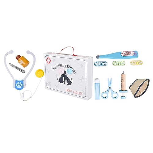 KOMBIUDA 1 Set Holzsimulation Arzt Medizinisches Spielzeugset Rollenspiel Arztspielzeug Lustiges Kinderspielzeug Lustiges Für Simulation Veterinär KOMBIUDA 1 Set Holzsimulation Arzt Medizinisches Spielzeugset Rollenspiel Arztspielzeug Lustiges Kinderspielzeug Lustiges Für Simulation Veterinär von KOMBIUDA