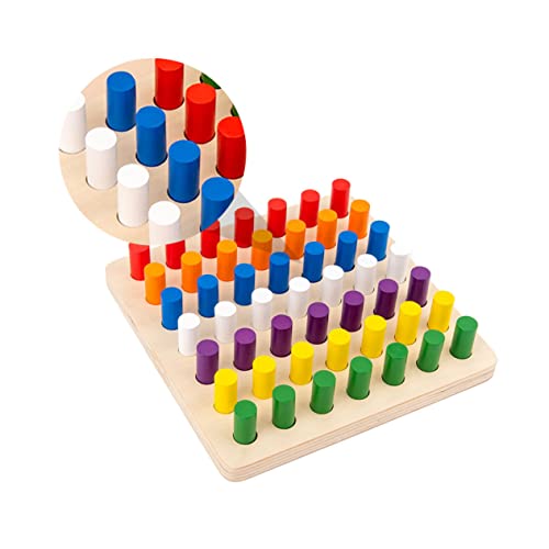 KOMBIUDA 1 Set Holzspielzeug Finger Grab Interposer Pädagogisches Lernspielzeug Für Montessori Zur Der Feinmotorik Und Sensorischen Fähigkeiten Für Kleinkinder KOMBIUDA 1 Set Holzspielzeug Finger Grab Interposer Pädagogisches Lernspielzeug Für Montessori Zur Der Feinmotorik Und Sensorischen Fähigkeiten Für Kleinkinder von KOMBIUDA