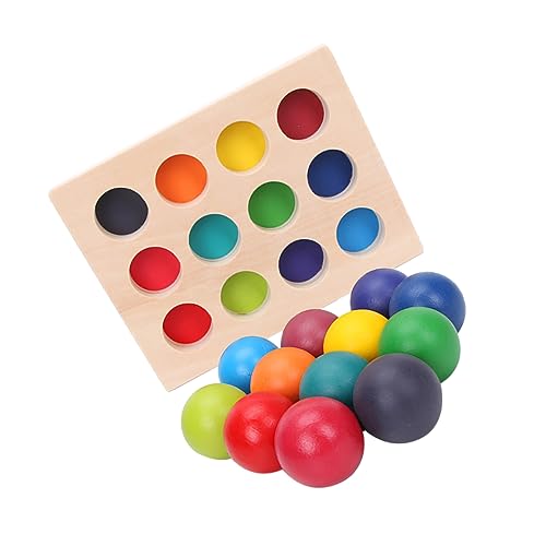 KOMBIUDA 1 Set Holzspielzeug Für Die Früherziehung Sportspielzeug Für Kinderspielzeug Buntes Farbabstimmungsbrett Lernspielzeug Regenbogenspielzeug Aus Holz Bunte Bausteine KOMBIUDA 1 Set Holzspielzeug Für Die Früherziehung Sportspielzeug Für Kinderspielzeug Buntes Farbabstimmungsbrett Lernspielzeug Regenbogenspielzeug Aus Holz Bunte Bausteine von KOMBIUDA