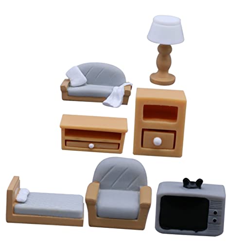 KOMBIUDA 1 Set Mikro Landschaftsmöbel Ornamente Für Ornamente Zum Basteln Modelle Miniaturmöbel Schmücken Puppenhaus Dekoration Puppenhaus Szene Requisite Mini Ornament Harz von KOMBIUDA