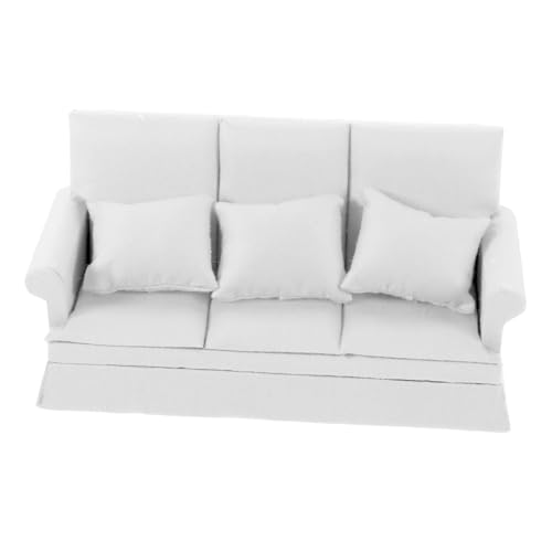 KOMBIUDA Miniatursofamodell Für Puppenhausmöbelzubehör Miniaturmöbel Aus Baumwolle Und Birke Kleines Sofa-fotorequisite Mit Kissen KOMBIUDA Miniatursofamodell Für Puppenhausmöbelzubehör Miniaturmöbel Aus Baumwolle Und Birke Kleines Sofa-fotorequisite Mit Kissen von KOMBIUDA