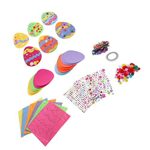 KOMBIUDA 1 Set Ostern Craft Kit DIY Egg Ostern Decor Set Chic Party Gefälligkeiten Lieferungen von KOMBIUDA