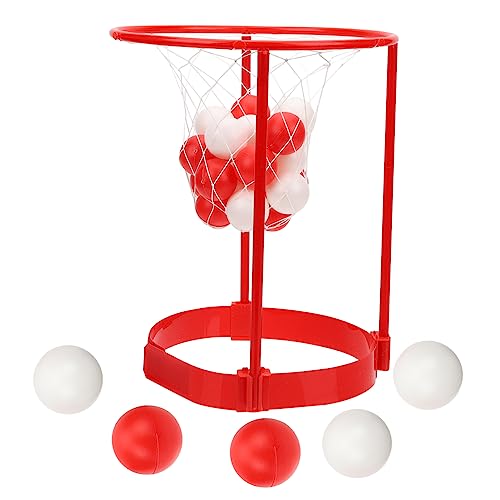 KOMBIUDA 1 Set Overhead Shot Spiel Bord Basketball Gadget Aktivität Pool Basket Ball Bad Party Favor Rot Kunststoff von KOMBIUDA