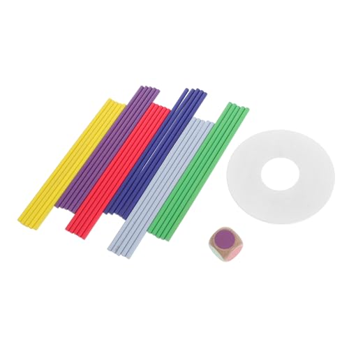 KOMBIUDA 1 Set Pick-up-Sticks-spieltischspiel, Lustiges Familienbrett, Sensorisches Matching-Spiel, Feinmotorik- Und Kinder von KOMBIUDA