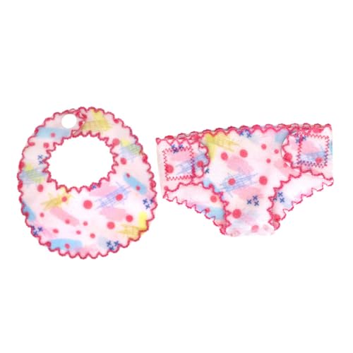 KOMBIUDA 1 Set Puppe Kleidung Zubehör Puppen Höschen Puppe Windeln Puppe Höschen Reusable Tuch von KOMBIUDA