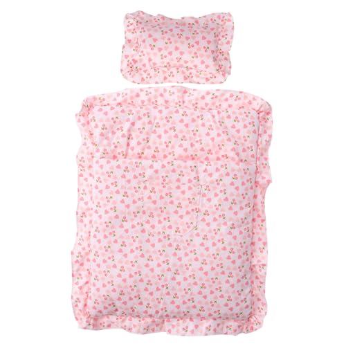 KOMBIUDA 1 Set Puppen Erdbeer Dekokissen Bettkissen Rosa Bettwäsche Puppenhausdecke Miniatur Bettwäsche Mini Kissen Für Puppen Mini Puppen Zubehör Puppen Bettwäsche Stoff KOMBIUDA 1 Set Puppen Erdbeer Dekokissen Bettkissen Rosa Bettwäsche Puppenhausdecke Miniatur Bettwäsche Mini Kissen Für Puppen Mini Puppen Zubehör Puppen Bettwäsche Stoff von KOMBIUDA