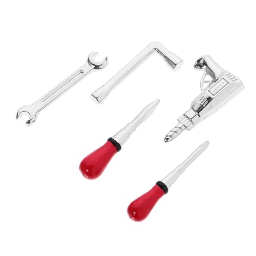 KOMBIUDA 1 Set Puppenhauszubehör Wohnaccessoires Werkzeuge Mini Requisite Miniatur Szenenmodell Mikro Landschaftswerkzeug Mini Hauszubehör Mini Hauswerkzeug Mini von KOMBIUDA