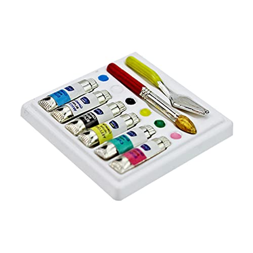 KOMBIUDA 1satz Miniatur Wasserfarben Spielzeug Für Dekoration Miniaturornamente Für Kreative Und -enthusiasten Teiliges Resin von KOMBIUDA