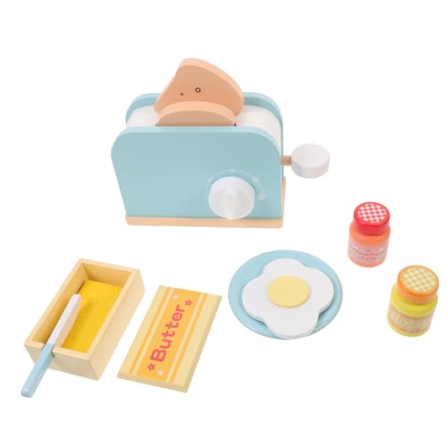 KOMBIUDA 1 Set Simulationsofen Brotbackautomat Rollenspielzeug Toaster Rollenküche Küchengeräte Für Kinderspielzeug Brotbackspielzeug Spielküchenzubehör Toastspielzeug Aus Holz KOMBIUDA 1 Set Simulationsofen Brotbackautomat Rollenspielzeug Toaster Rollenküche Küchengeräte Für Kinderspielzeug Brotbackspielzeug Spielküchenzubehör Toastspielzeug Aus Holz von KOMBIUDA