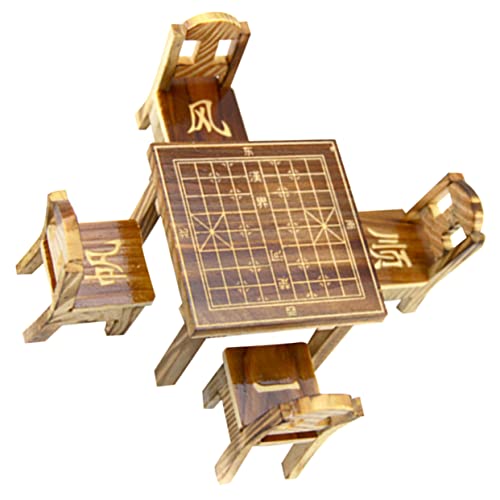 KOMBIUDA 1 Set Simulationstisch Und Stuhl Puppenhausmöbel Mini Kinderspielzeug Quadratischer Mini Tisch Mini Schreibtischmöbel Spielhausdekor Mini Hauszubehör Mini Möbel Holz KOMBIUDA 1 Set Simulationstisch Und Stuhl Puppenhausmöbel Mini Kinderspielzeug Quadratischer Mini Tisch Mini Schreibtischmöbel Spielhausdekor Mini Hauszubehör Mini Möbel Holz von KOMBIUDA