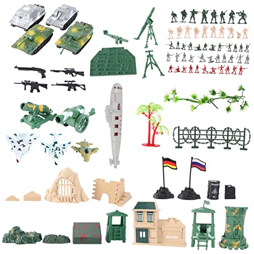 KOMBIUDA 1 Satz Statisch zusammengebautes Korpsmodell Militärsoldatenmodell Modell der Spezialeinheiten Interaktives Eltern-Kind-Spielzeug Kinderspielzeug Modelle Spielzeuge Zubehör Plastik von KOMBIUDA