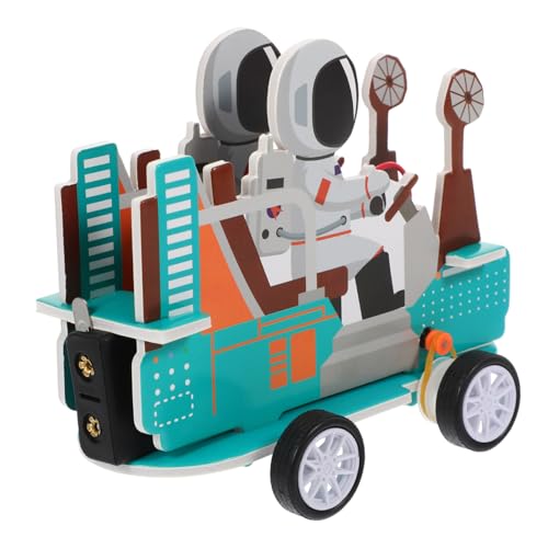 KOMBIUDA 1 Set Weltraumauto Modell Auto Modellbausätze Wissenschaftsbausätze Für DIY Montage Spielzeugauto Modellbausatz Fahrzeugmodellbausatz Autobausatz Bauautomodell Bunter von KOMBIUDA