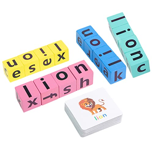 KOMBIUDA 1 Set Wort Rechtschreibspiel Kinderspielzeug Buchstabenpuzzle Englische Wörter Lernkarten Kleinkindpuzzle Lernspielzeug Alphabetpuzzle Englisches Alphabet KOMBIUDA 1 Set Wort Rechtschreibspiel Kinderspielzeug Buchstabenpuzzle Englische Wörter Lernkarten Kleinkindpuzzle Lernspielzeug Alphabetpuzzle Englisches Alphabet von KOMBIUDA