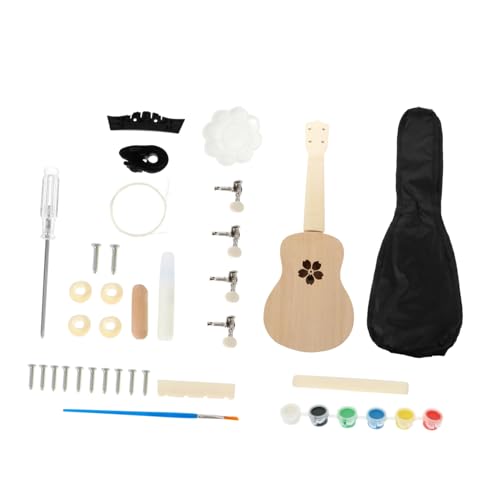 KOMBIUDA 1 Set Zusammenbau Der Ukulele Lackierbare Ukulele Selbstgemachte Ukulele Ukulelen Dekorationsset Für Ukulelen DIY Set Ukulelen Materialset Handgefertigtes Ukulelen Set KOMBIUDA 1 Set Zusammenbau Der Ukulele Lackierbare Ukulele Selbstgemachte Ukulele Ukulelen Dekorationsset Für Ukulelen DIY Set Ukulelen Materialset Handgefertigtes Ukulelen Set von KOMBIUDA