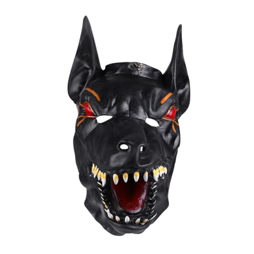 KOMBIUDA 1Stk Halloween Ball verkleiden sich Scary Wolf Hood Maske Maskerade-Party-Maske Fragen Sie nach Halloween Halloween-Zubehör Wolfsmaske Abschlussball unheimlich von KOMBIUDA