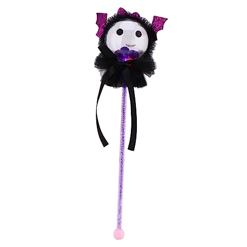 KOMBIUDA 1 Stück Blitz Zauberstab Fee Requisite Leuchtender Feenstab Exquisiter Hexenstab Halloween-stick Roman Hexenzubehör Feenstab Für Geheimnisvoller Stock Harz Violett KOMBIUDA 1 Stück Blitz Zauberstab Fee Requisite Leuchtender Feenstab Exquisiter Hexenstab Halloween-stick Roman Hexenzubehör Feenstab Für Geheimnisvoller Stock Harz Violett von KOMBIUDA